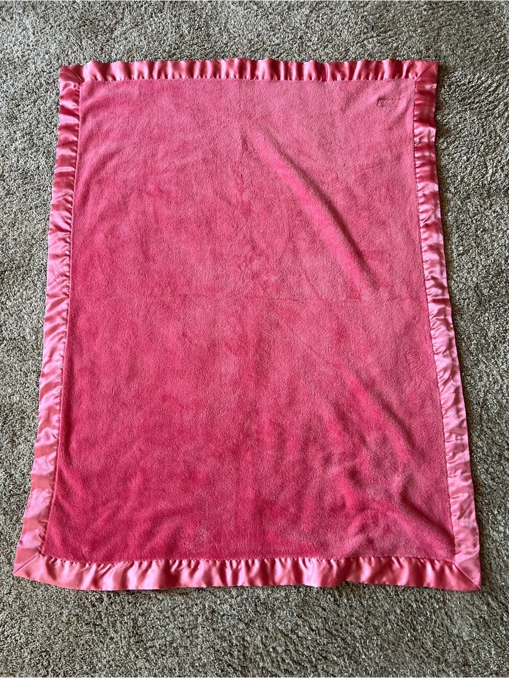 Elegant Baby Pink Blanket - Picture 1 of 3